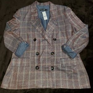 Multi-colored double breasted Blazer